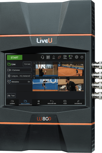 LiveU LU800 multi-camera field transmission unit